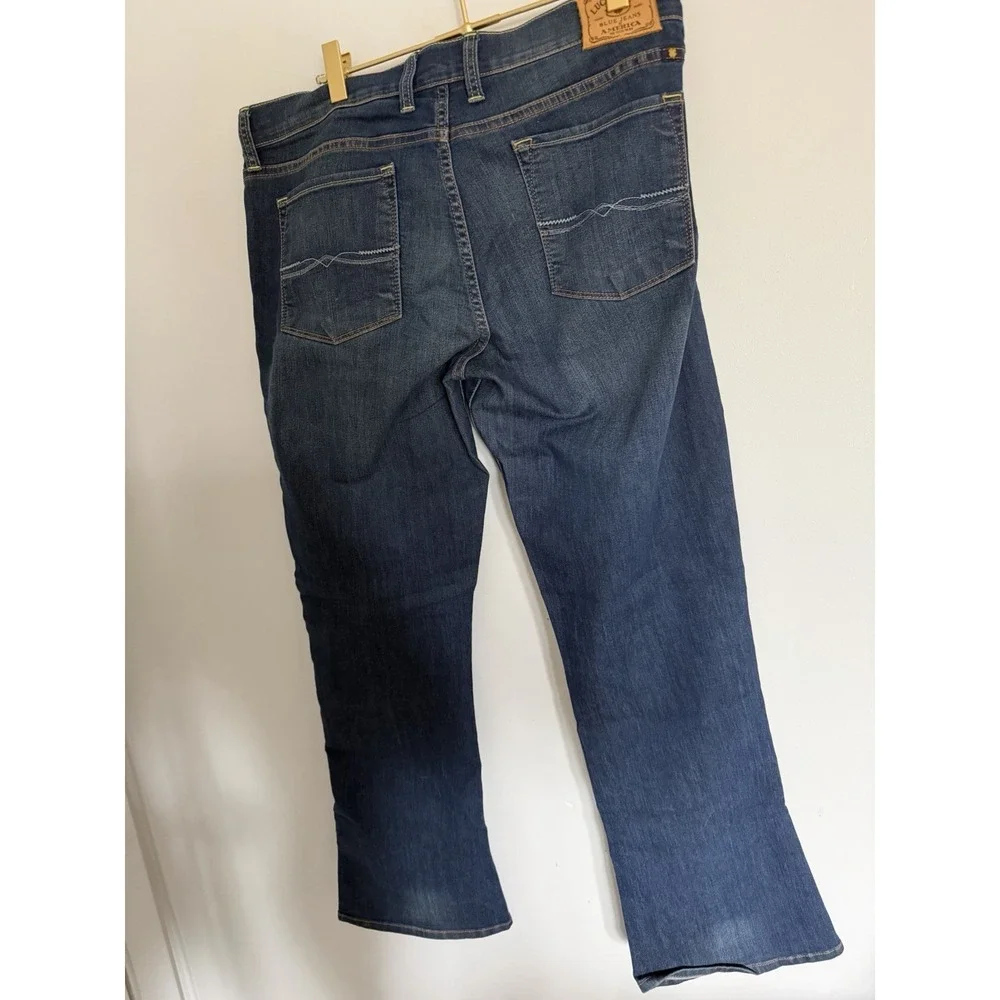 Lucky Brand‎ Womens Mid Rise Bootcut Jeans Dark Wash Size 12 31 Stretch Denim